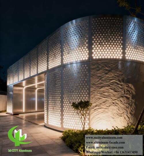 Letzter Firmenblog über Optimierung des Gebäude-Luftstroms: Die Wissenschaft hinter perforierten Aluminiumfassaden