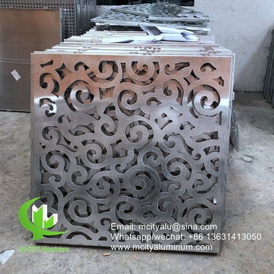 Schneidplatten aus Aluminium, Decorationsblech für Deckenplatten, Fassaden, Umschließungszaunfenster