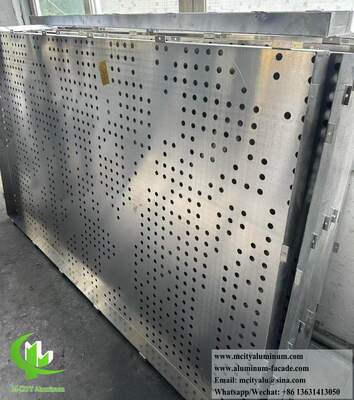 Kundenspezifisches perforiertes hinterleuchtetes Aluminium-Deckensystem mit integriertem LED-Gehäuse und CNC-Laser-geschnittenen Mustern