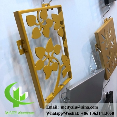 Lasergeschnittene Aluminiumfolie, Verkleidung und Fassade