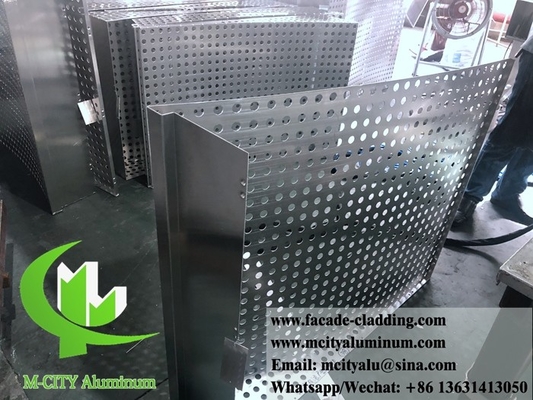 Perforierbares Aluminiumblechmetallnetz für Wanddeckenfassaden