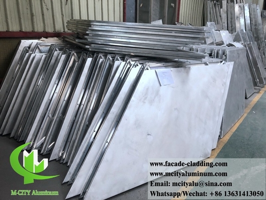 Lieferant von Metallverkleidungen Aluminiumfassade Aluminiumblech für Wandmassivplatten aus Aluminium