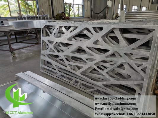 Baum-Design-Laser-Schnitt-Aluminium-Bildschirm Metallplatten für die Außendekoration wasserdicht