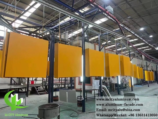 Architektonische Metallwandplatten Aluminiumblech für die Dekoration von Fassaden