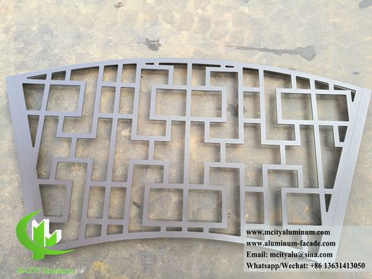 Guter Preis Lasergeschnittenes Metallbildschirm Massiv-Aluminiumplatten für Wanddekoration Online