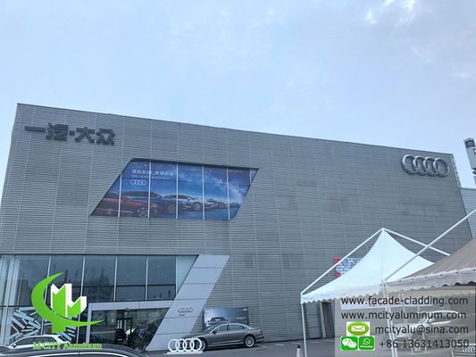 Guter Preis Perforierte Aluminiumplatte 3003 Aluminiumlegierung Pulverbeschichtet Anpassbare RAL-Farben für Fassadenverkleidungen und Metallvorhangfassaden Online