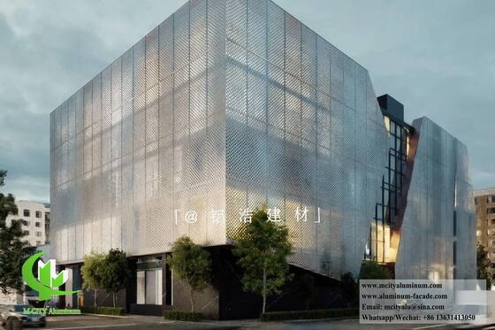 Guter Preis Perforiertes Aluminium Außenwandverkleidung Architektonisches Fassadensystem Online