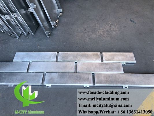 Guter Preis Imitat Metallstein Wandverkleidung Aluminiumplatten für Wandverkleidung Fassaden Dekoration Online