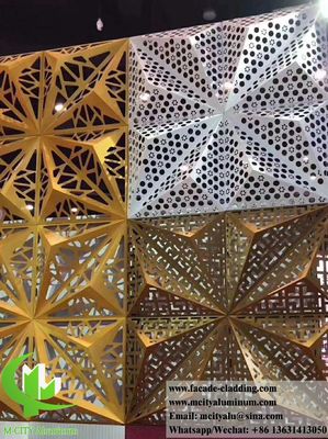 Qualität  Customized 3D aluminum facade panel with powder coated RAL color options and CNC cutting for building exteriors Fabrik