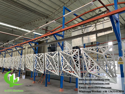 Guter Preis Feuerfeste 3D-Aluminium-Verkleidungsplatte mit rostfreier PVDF-Beschichtung und 3 mm Dicke für architektonische Fassaden Online