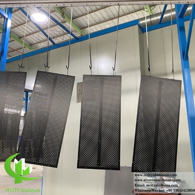 Perforierte Aluminium-Abdeckung für Wechselstrom-Bildschirm-Wärmepumpe-Abdeckung Metallblech mit Perforationsmuster