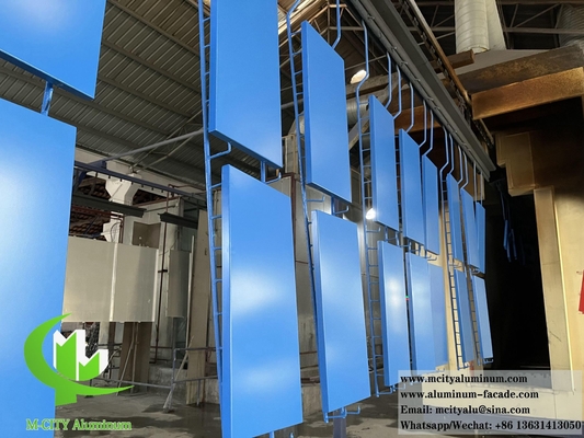 Architektonische Metallwandverkleidung PVDF-Beschichtung 20 Jahre Garantie für Fassadendekoration