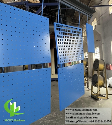Hochfeuersicherheit, lange Lebensdauer, Perforierte Aluminiumbeschichtung