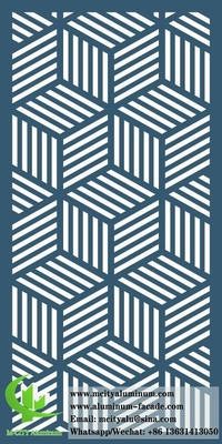 PVDF-Beschichtung Metallverkleidungsplatte Aluminiumblech für Außenwanddekoration