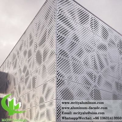 Metallverkleidung Perforationsblech Aluminiumfassade Deckenwandverkleidung Dekoration