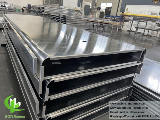 Aluminiumverkleidungsplatte aus Metallblech, Massivaluminiumfassadenplatte