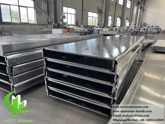 Aluminiumverkleidungsplatte aus Metallblech, Massivaluminiumfassadenplatte