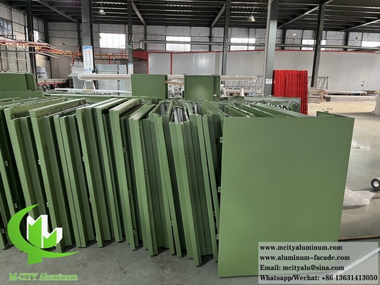 Metallwandverkleidung Aluminiumblech 3,0 mm Dicke PVDF-Beschichtung