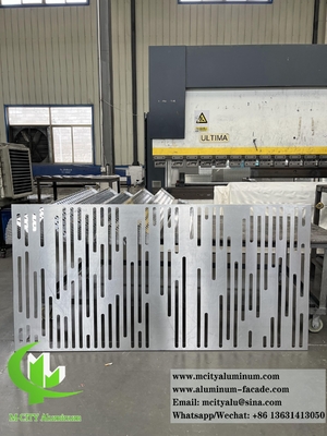 CNC-Schnitt Metallblech Aluminium-Bildschirm mit Laser-Schnittmuster für Wanddekoration
