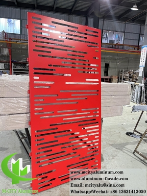 Aluminiumperforierte Fassadenplatte mit einer Dicke von 1,5-20 mm, unterschiedliche Farben für den B2B-Einkauf