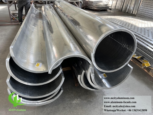 CNC-Perforations-Metallverkleidungsplatte für Spalte mit Lasergeschnittenem Muster
