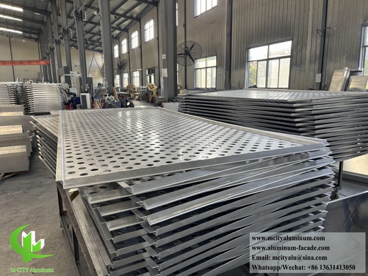 Perforierbares Metallschirm Aluminiumblech PVDF Beschichtung gegen Rost