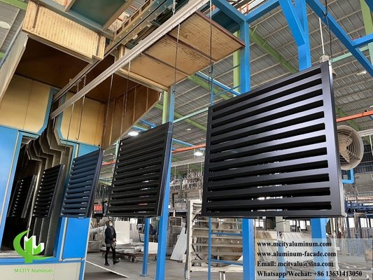 Aluminium-Klimaanlage Deckel Wärmepumpe Deckel Metallbildschirm Außenanwendung