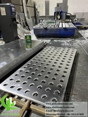 Perforierbares Metallbildschirm Aluminiumblech für Dekoration Sonnenschatten