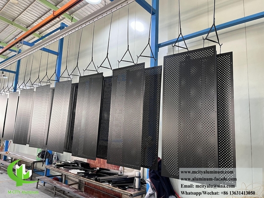 Perforierbares Metallbildschirm Aluminiumblech für Dekoration Sonnenschatten