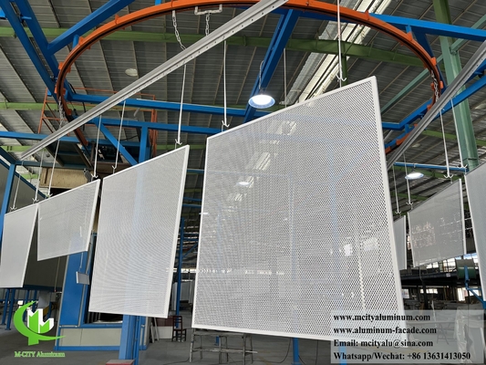 Perforierbares Metallbildschirm Aluminiumblech für Dekoration Sonnenschatten