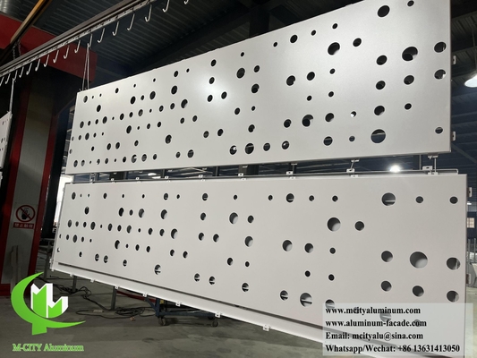 CNC-Schnittmetallschirm-Aluminiumplatten für Gebäudefassaden