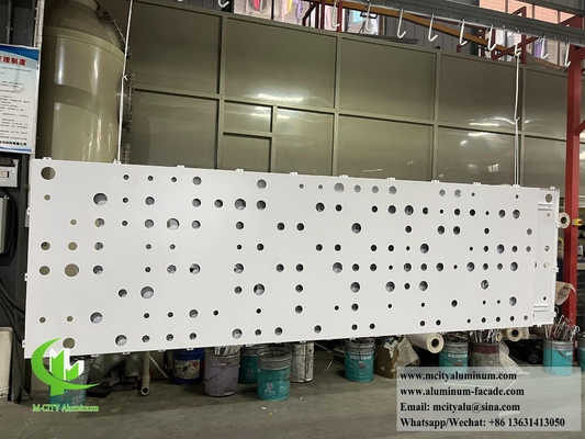 CNC-Schnittmetallschirm-Aluminiumplatten für Gebäudefassaden