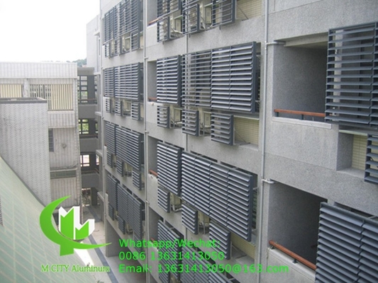 Best-Qualität-Aluminium-Extrudierte-Lapfenprofil-Aerofoil-Flossen Hunter Douglas-System