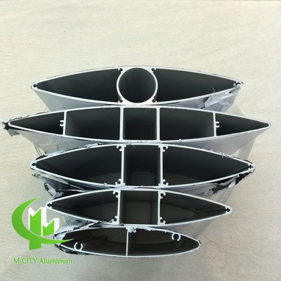 200mm China Aluminiumlufts Lieferant für Gebäude Dekoration nach Architektenentwurf