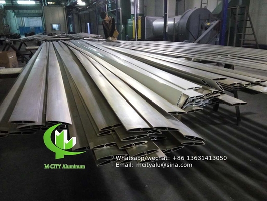 Aluminiumlufts für Gebäudedekoration nach Architektenentwurf 100 mm Größe