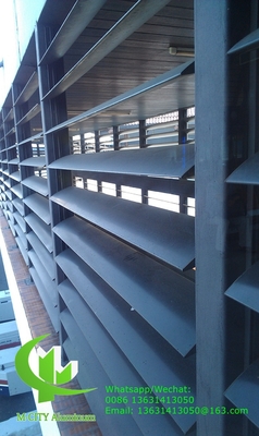 Horizontale Fensterlaufe Architektonische Fensterlaufe aus Aluminium mit ovaler Form für Fassadenvorhang