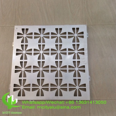 Aluminiumschirm im österreichischen Stil Metallfassade Verkleidung Biegeblech 2,5 mm Dicke für Vorhangwand Fassade Dekoration