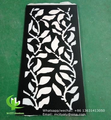 Perforierter Aluminium-Laser-CNC-Schnitt Aluminium-Bildschirm für Wandverkleidungsdekoration