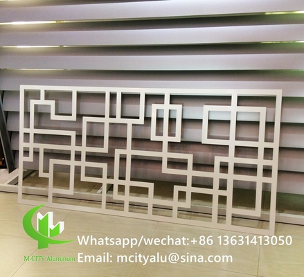 Rundform perforierte Aluminiumbleche Fassade Verkleidung Panel 2,5 mm Dicke für Vorhangwand Fassade Dekoration