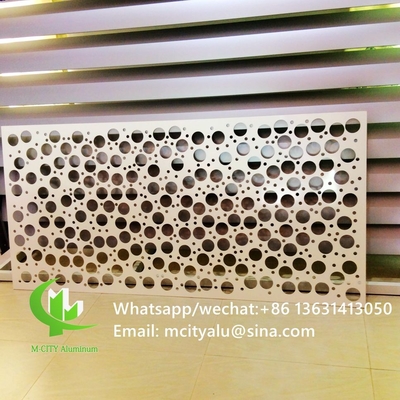 Baumentwurf Aluminiumfurnierblech Metallfassade Verkleidung Panel 2,5 mm Dicke für Vorhangwand Fassade Dekoration