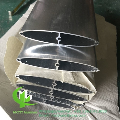Aluminiumlufts für Gebäudedekoration nach Architektenentwurf 100 mm Größe