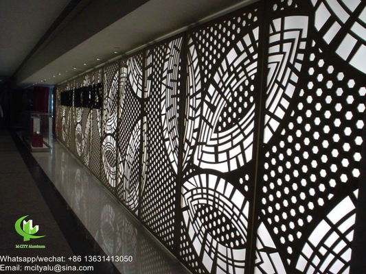 Baumentwurf Aluminiumfurnierblech Metallfassade Verkleidung Panel 2,5 mm Dicke für Vorhangwand Fassade Dekoration