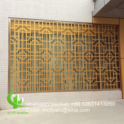 Aluminiumperforierte Verkleidungsplatte mit einer Dicke von 2,5 mm für Fensterdekoration