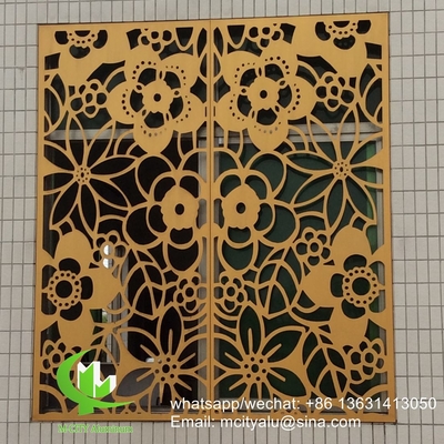 Fensterbildschirm Metall-Aluminium-Perforationsplatte Laserschnittbildschirmplatte für Fensterbildschirmfensterdeckel