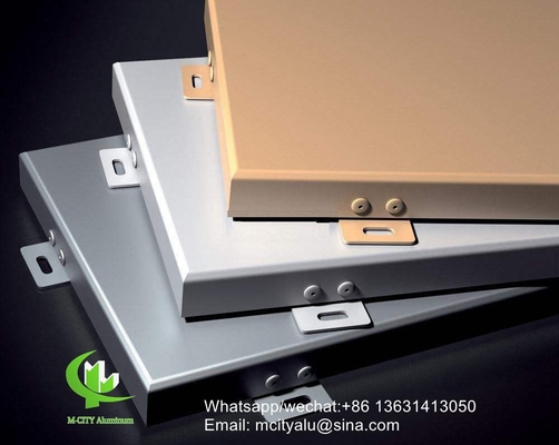 Metall-Aluminium-Festplattenplatte für Fassaden-Vorhangwand mit 3 mm Aluminiumplatte