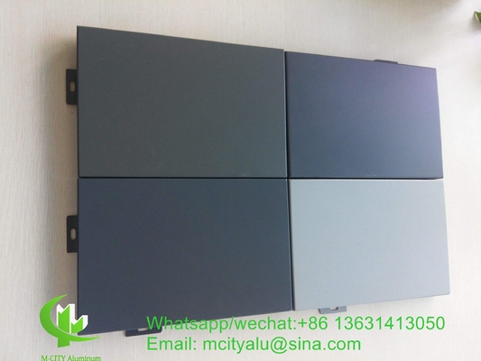 Metall-Aluminium-Festplattenplatte für Fassaden-Vorhangwand mit 3 mm Aluminiumplatte