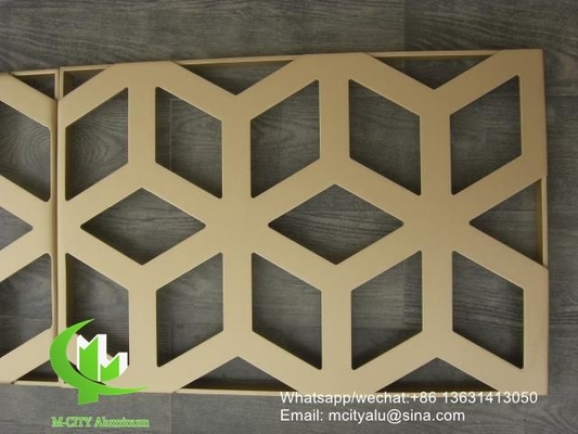 Metall-Aluminium-Perforationsverkleidung für Fassadenvorhänge mit einer Dicke von 3 mm