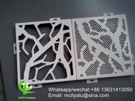 Auf Wunsch hergestellte Aluminiumplatten mit PvDF-Ausführung für Fassaden-Vorhangwand