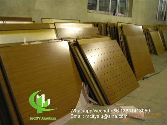 Metall-Aluminium-Fassadenverkleidungswand für Fassadenvorhangwand mit 3 mm dicken Aluminiumplatten