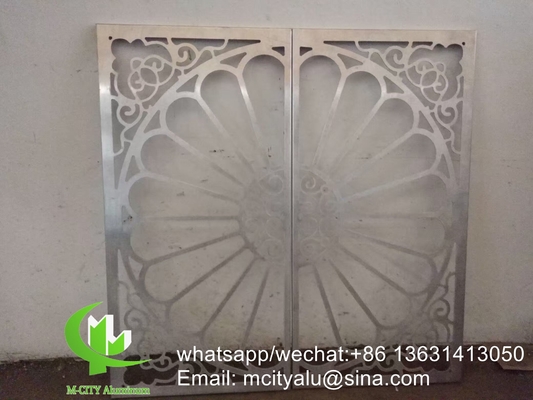 Metall-Aluminium-Vernissblatt Metallfassade Verkleidung Biegeblatt für Vorhangwand Fassade Privatsphäre Bildschirm Dekoration